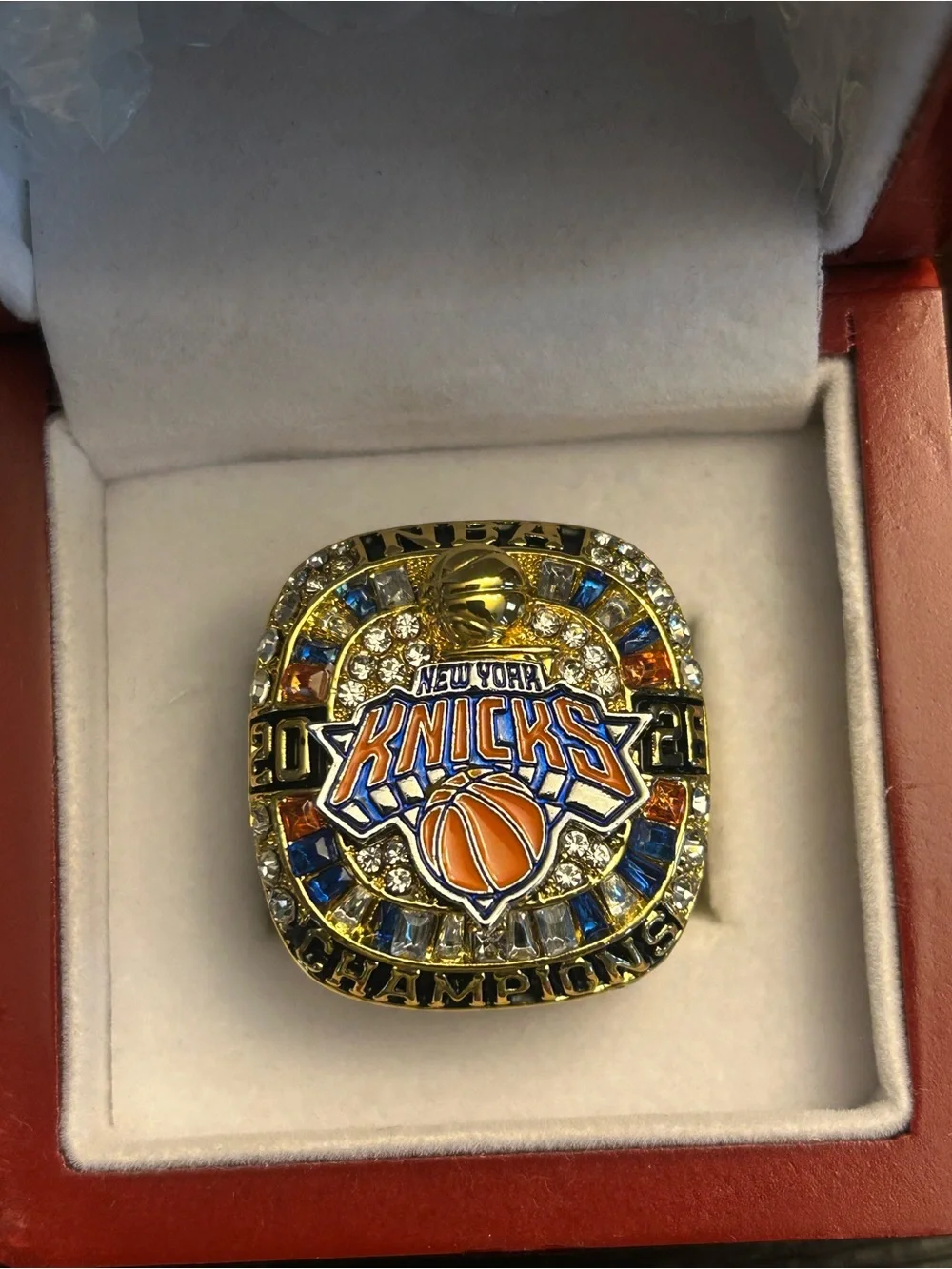 2026 New York Knicks NBA Championship Ring Size11 With Box